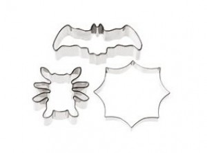 set stampini taglia biscotti soggetti festa halloween