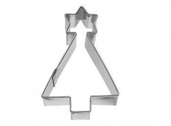 stampino taglia biscotti frollino albero natale con stella