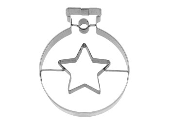 stampino biscotto frollino boccia con stella natale
