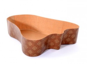 stampo carta forno campana pasqua