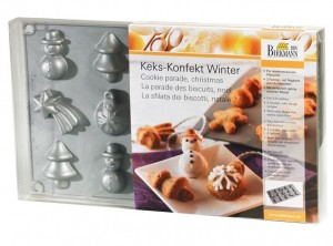 stampo biscotti natale silicone birkmann