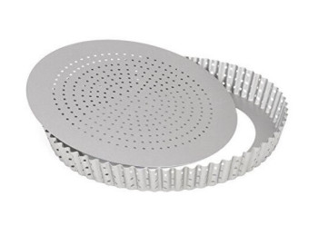 stampo quiche crostata antiaderente microforato