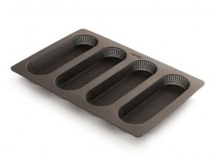 stampo forma cuoci baguette silicone lekue