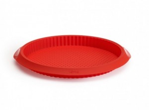 stampo placca silicone torta salata quiche forato lekue