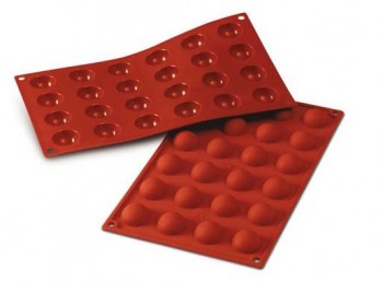 stampo silicone mini sfera cupola silicone silikomart