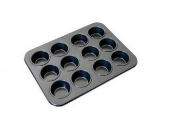 stampo forma mini tortine muffin antiaderente 