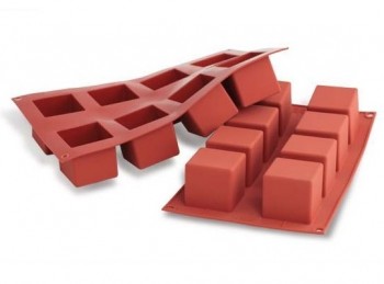 stampo semifreddo silicone silikomart cubotto