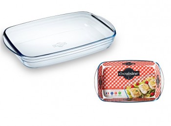 pirofila vetro rettangolare da forno
