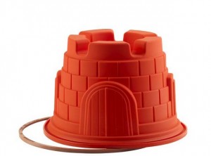 stampo castello silicone con anello silikomart