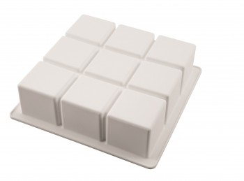 stampo tortiera silicone torta cubotto silikomart