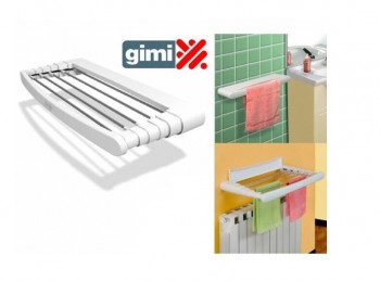 stendi biancheria da parete chiudibile telepack gimi