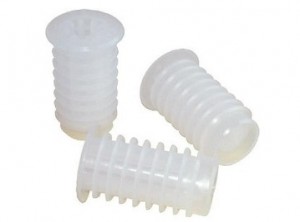 tappo plastica per imbottigliare vino a martello con alette 