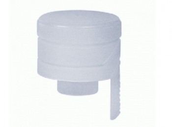 tappo plastica per imbottigliare vino spumante con fascetta a strappo