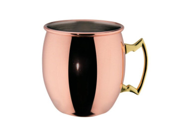 tazza bicchiere cocktail moscow mule liscia