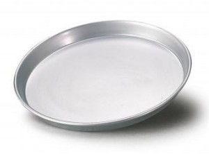 teglia forno pizza tonda alluminio