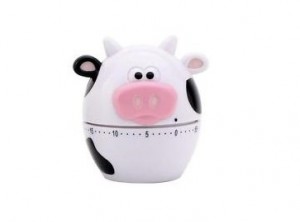 timer cucina meccanico mucca