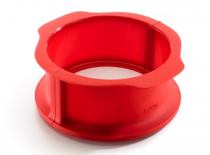 stampo tortiera apribile cerniera silicone piatto porcellana lekue