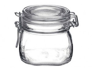 vaso barattolo vetro ermetico fido bormioli 500