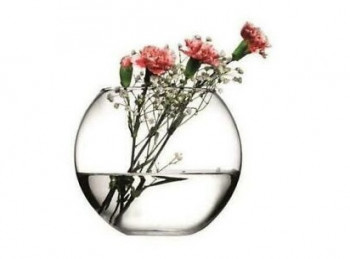 vaso per fiori boccia sfera in vetro